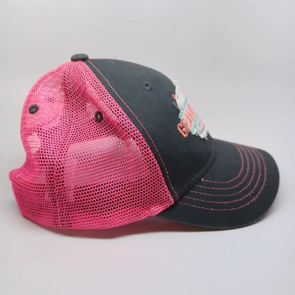 Grand‎ Canyon AZ Ball Cap Ouray Sportswear Snap Back Hat Pink Gray Size Youth